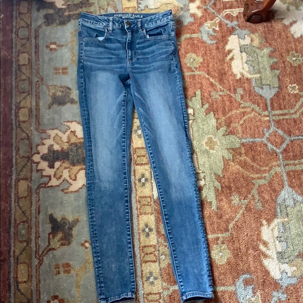 American Eagle super stretch x 6 long